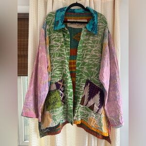 NWT Jaded Gypsy Reversible Sunrise Jacket Free Size